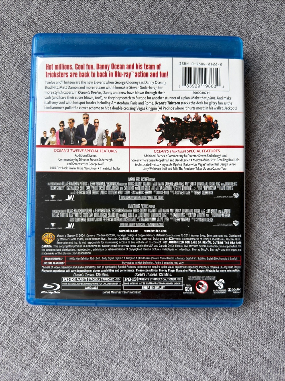 Ocean's 12 and 13 Blu-ray DVD Collection - Picture 3 of 3